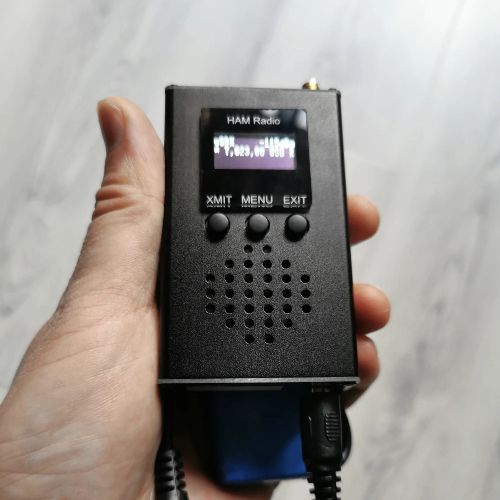 0 5 МГц ~ 30 uSDX ручные портативные трансиверы CW AM SSB трехдиапазонный мини-радио