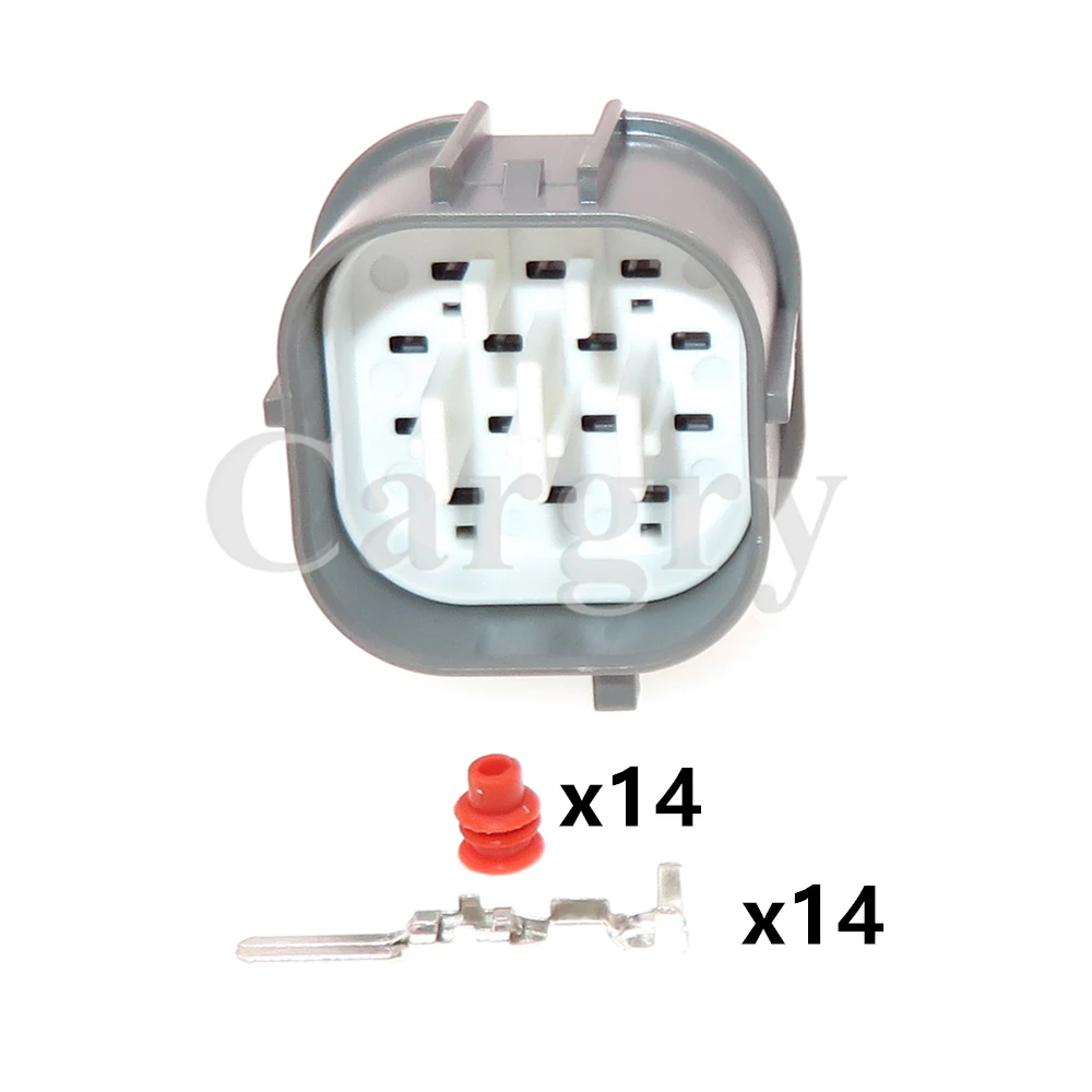 

1 комплект, Автомобильный Электрический проводной разъем 14P 6181-0077 6189-0136 6918-0337, автомобильный водонепроницаемый разъем