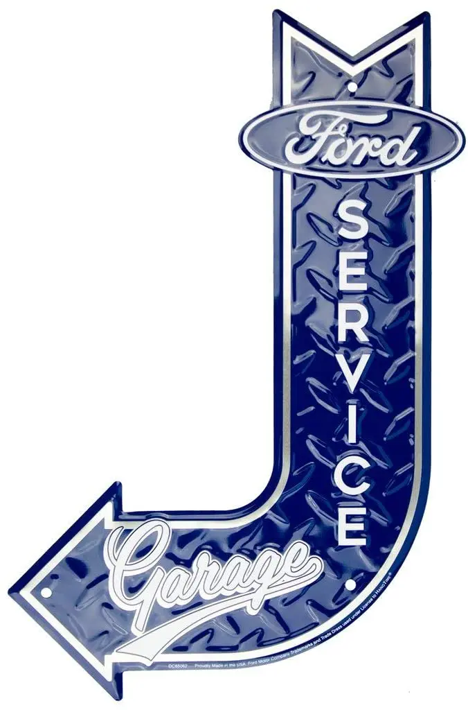 HangTime Ford Service вывеска для гаража винтажный металлический автомобильный Настенный