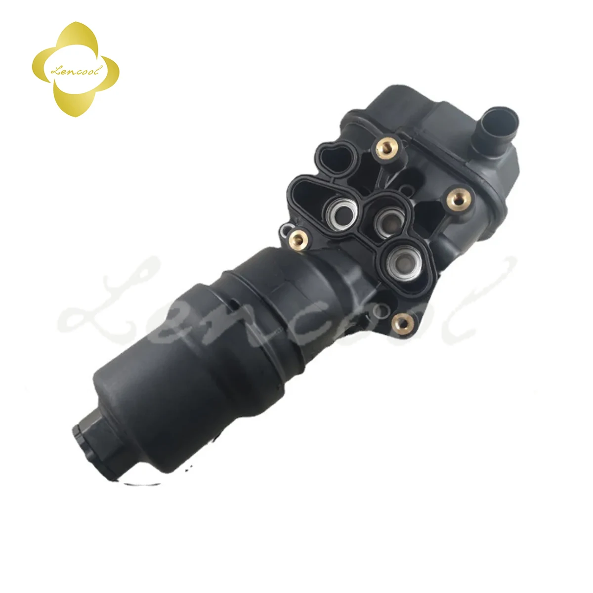 Новый обновленный алюминиевый масляный фильтр в сборе для Audi A3 A4 TT VW Golf EOS 2.0L Passat B6