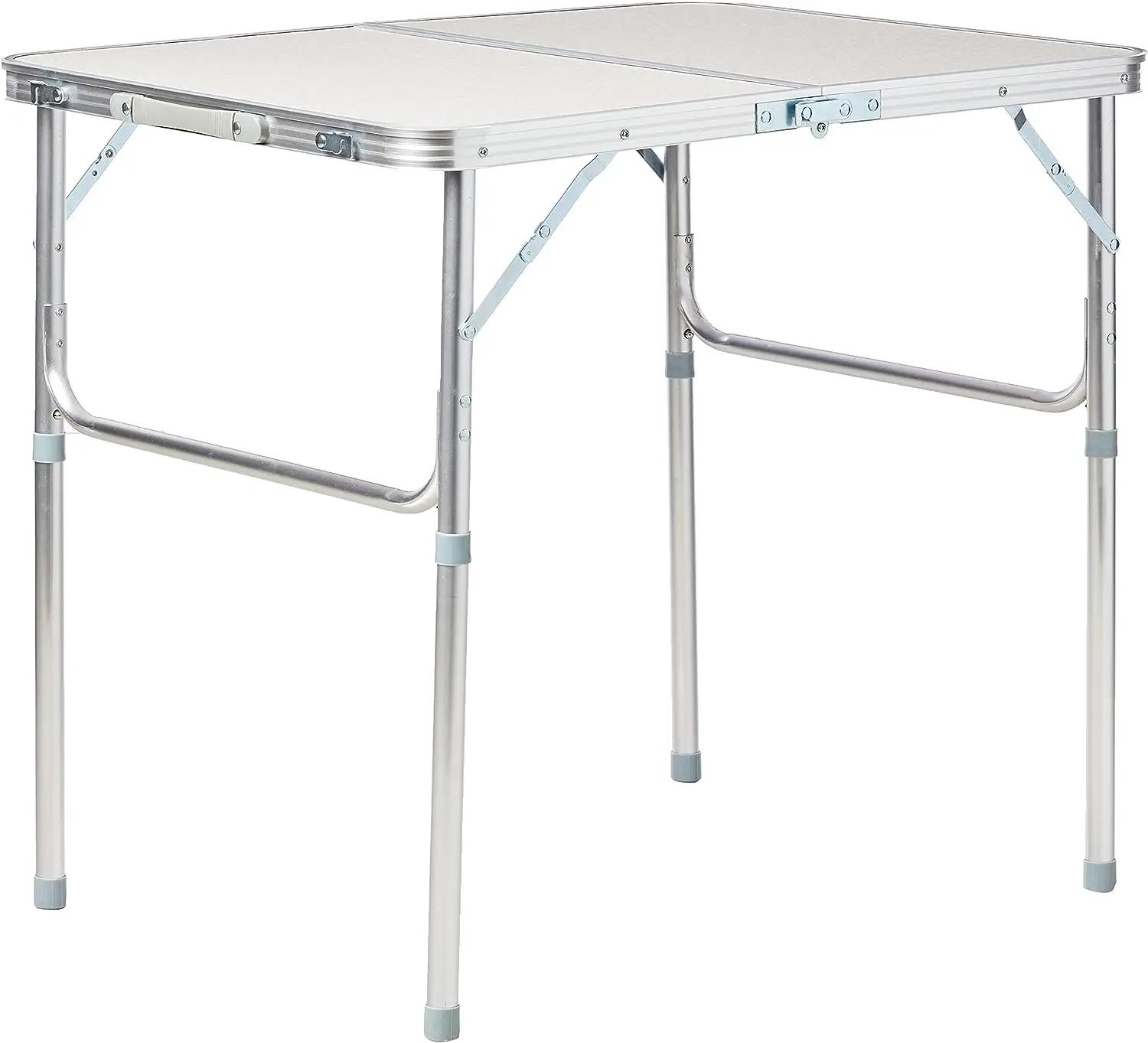 

Adjustable Portable Folding Aluminum Camp Table with Carry Handle