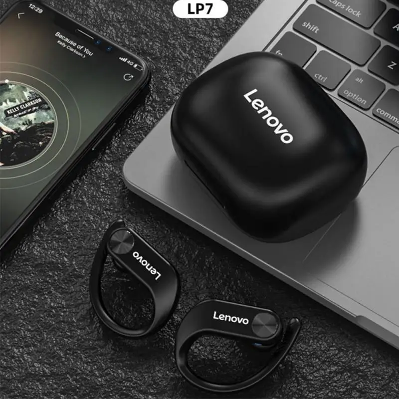 TWS-наушники Lenovo LivePods LP1/LP1S/LP2/LP3/LP3PRO/LP5/LP6/LP7 Bluetooth-наушники спортивная