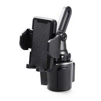 stand phone holder interior accessory mounting cup cradle car mount universal with base 360 degree rotation gooseneck adjustable