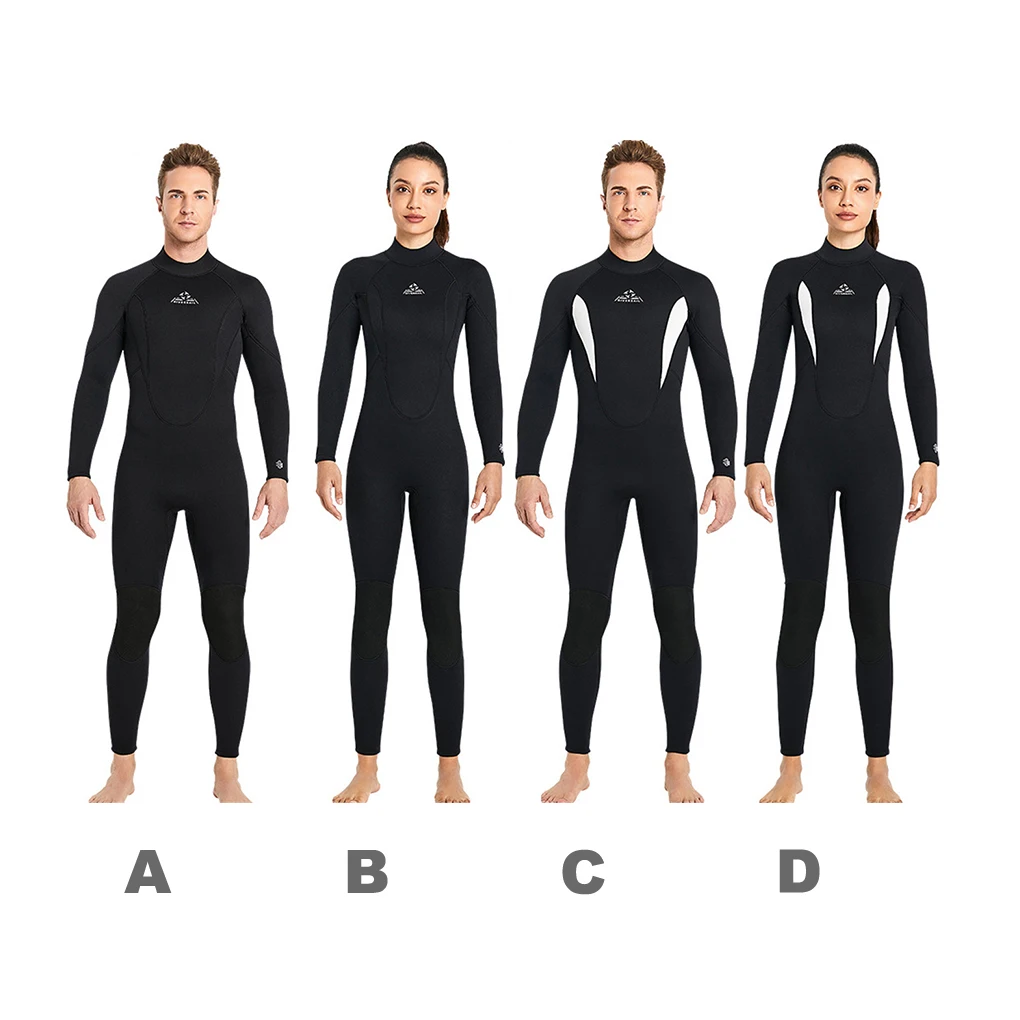 Diving Suit Warm Neoprene High Efficiency Cold Proof Swimsuits Scratch Resistant Easy to Wear Wetsuit Shirt Classic Crew Neck