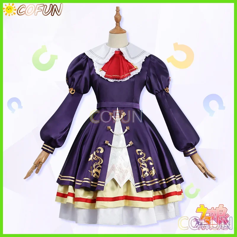 COFUN Umamusume: Pretty Derby Daiichi Ruby Dress Косплей Костюм Аниме Женская униформа Размеры одежды