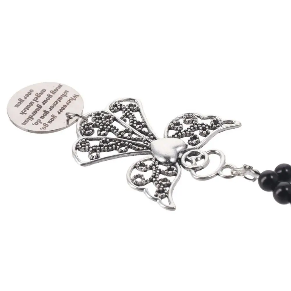 Серебряный подвесной ангел подвеска для автомобиля в форме ангела из