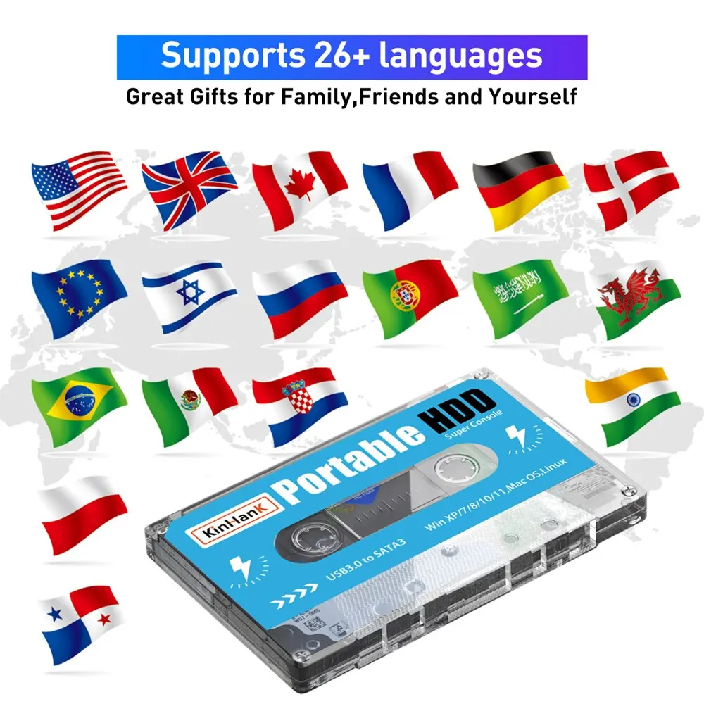 Микросхема KINHANK Super Console 500G Gaming HDD 100000