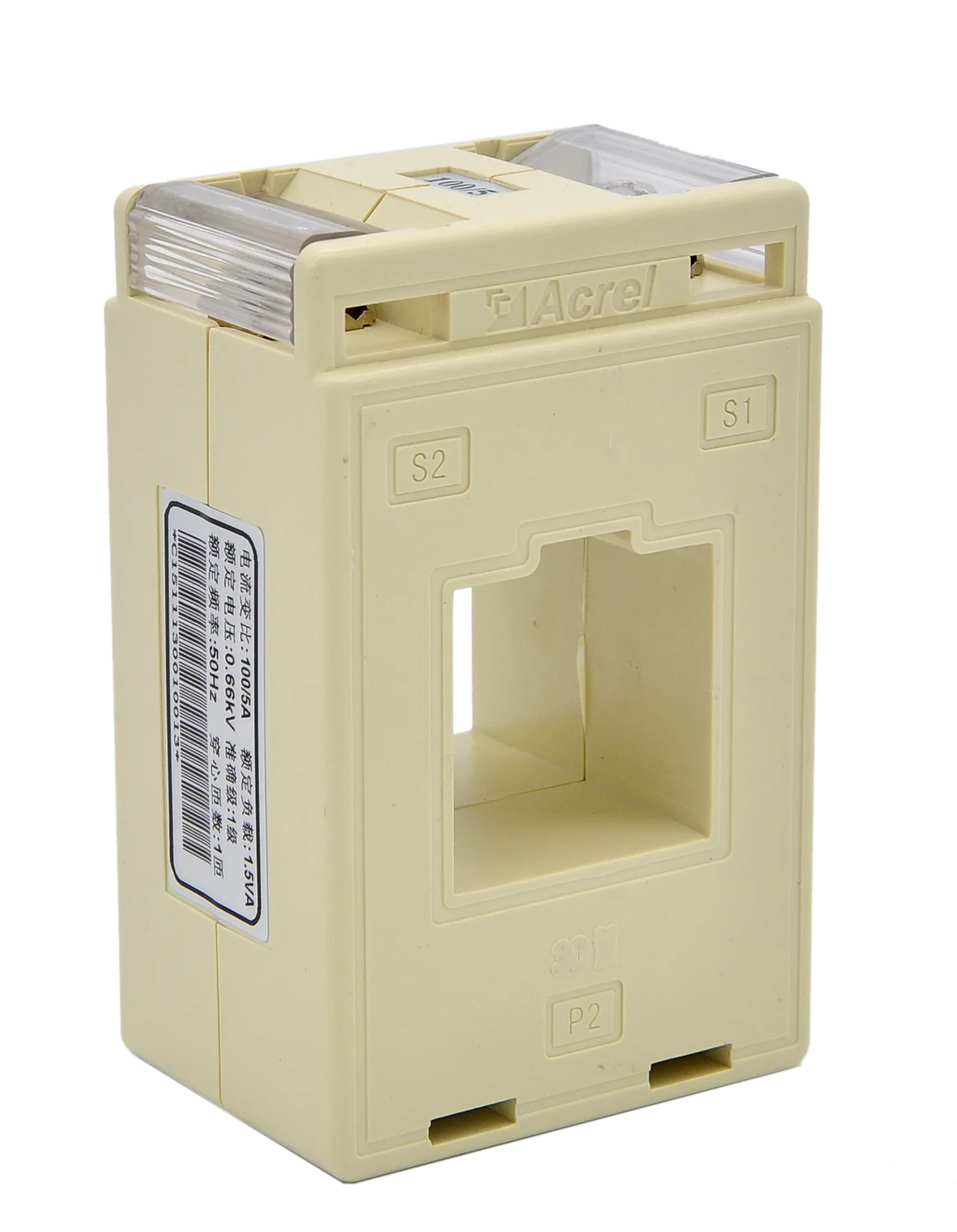 Acerel Measurement 600 5 Energy Meter Current Transformer 5a Rated Operation Voltage AC 0.66kV Dia 30 mm Horizontal square Type