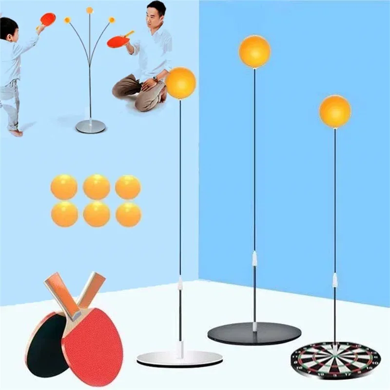 

Parent-child Portable Fitness Tennis Device Racket Table Training Workout Training Set Home Entertainment Tennis Eyesight Table