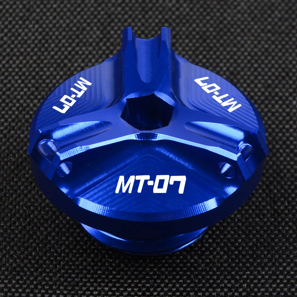 

M28*3.0 For Yamaha MT-07 MT07 FZ07 FZ-07 MT FZ 07 20218 2019 2020 2021 Motorcycles Alumimun Moto Engine Oil Filler Plug Fuel Cap