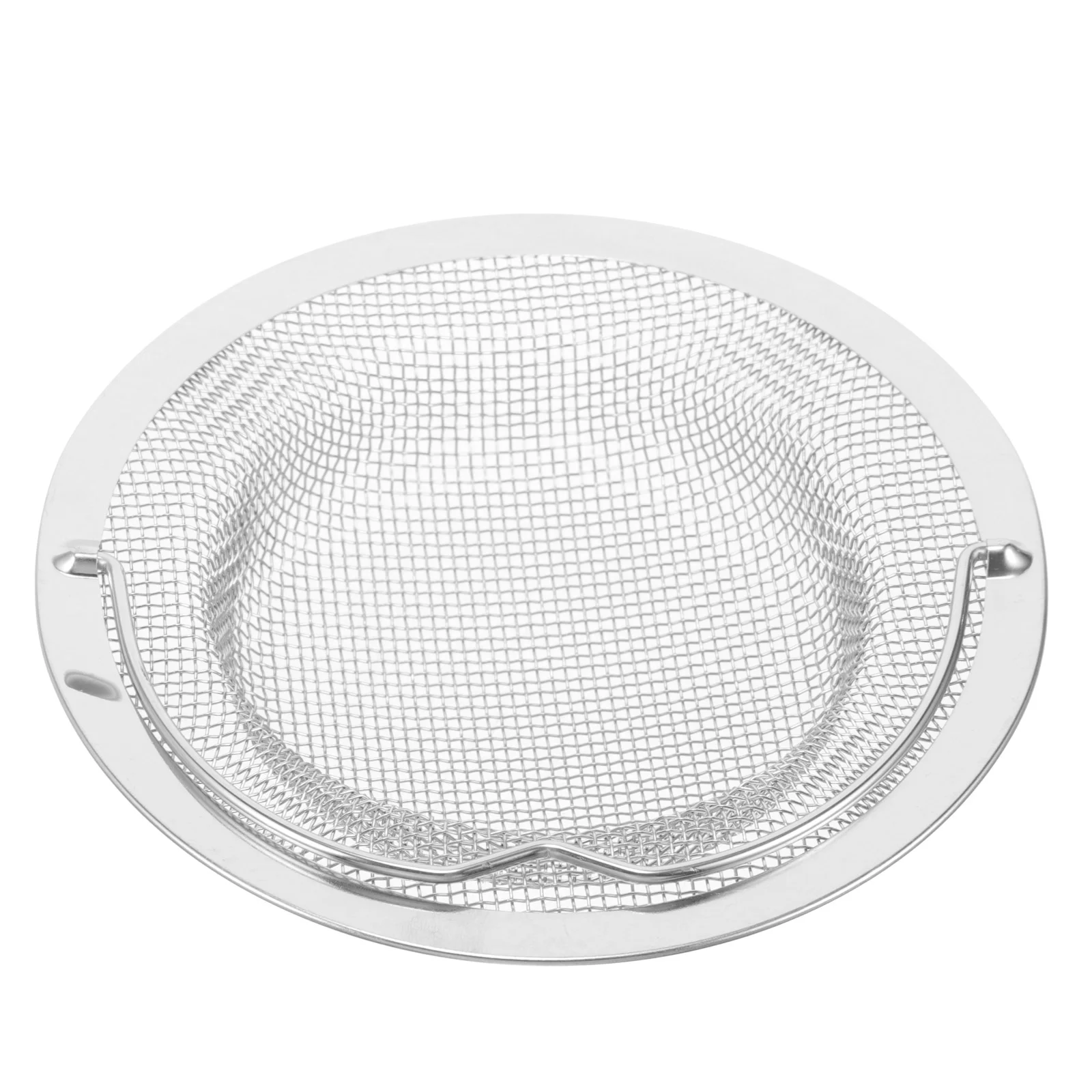 

Sink Strainer Handle Slip Through The Net Kitchen Drain Stainless Steel Strainers