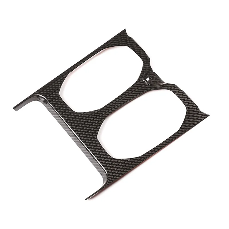 Автомобильный держатель для стакана с водой из углеродного волокна накладка на