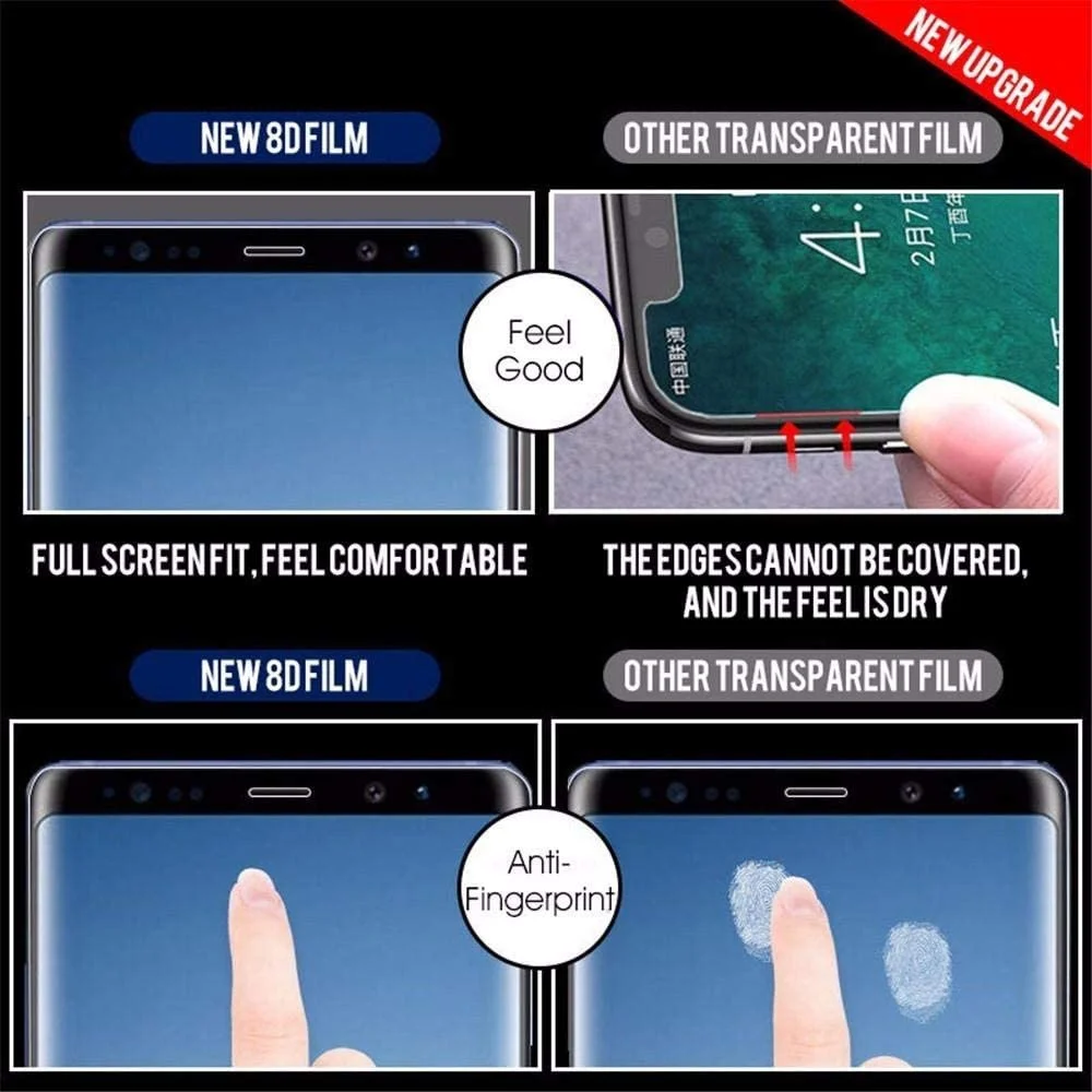 Гидрогельная пленка для Samsung Galaxy A12 M21 F42 F22 A22 A32 A42 A72 A52 M02 A02 S прозрачная защитная пленка экрана.