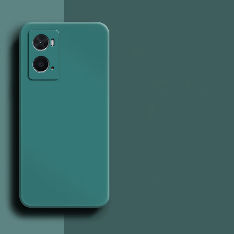 Чехол для OPPO A96 4G 6 59 дюйма оригинальный противоударный бампер из жидкого силикона