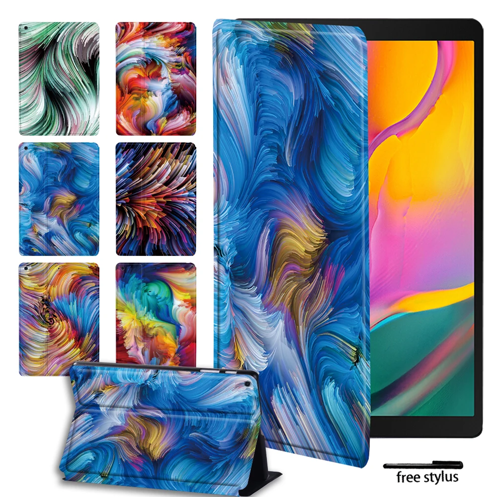 

Case for Samsung Galaxy Tab A8 10.5" Tab A7 lite 8.7" S6 Lite 10.4" Watercolor Cover Tab S4 S5e S6 10.5 inch Tab S7 11" Funda