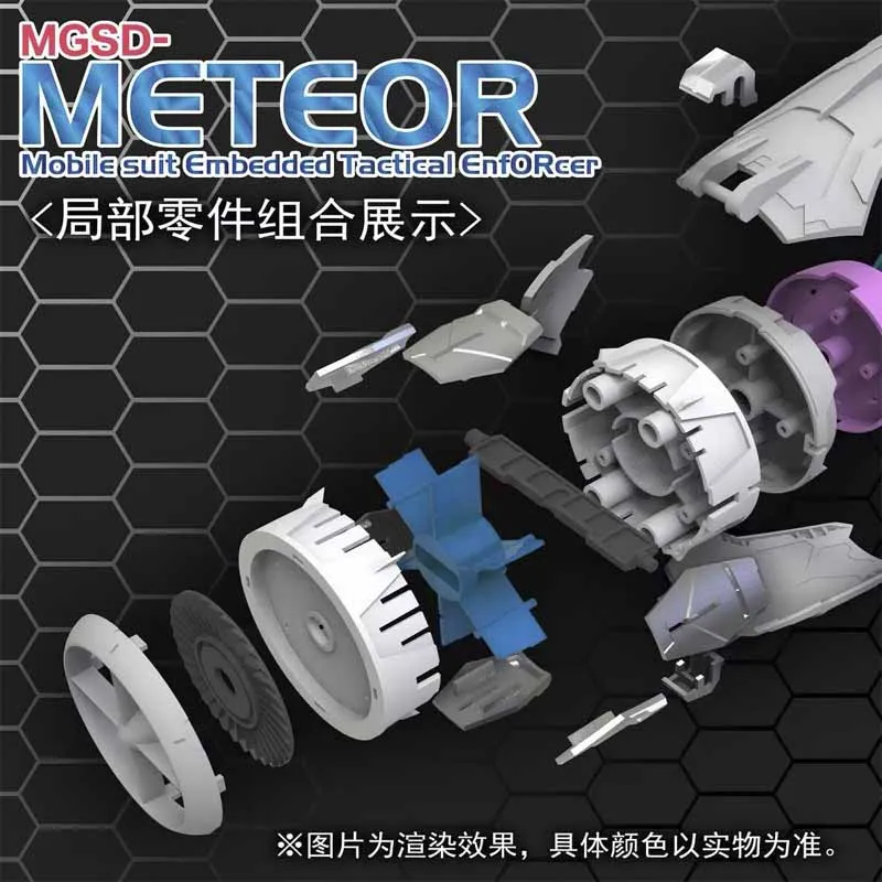 Конструктор Bandai HG RG 1144 DDB MGSD METEOR Gundam SEED: Модель летательного рюкзака, аксессуары и детали для сборки мобильного костюма Gundam, игрушка-модель (art.: 3920dbee2dae9) - 3920dbee2dae9