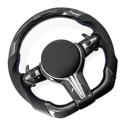 Для BMW F10 F20 F30 F01 F02 F06 F07 F15 F22 F31 F34 F32 F33 F36 F80 F82 F87 E90 E91 E92 E60 E46 M Performance LED Рулевое колесо