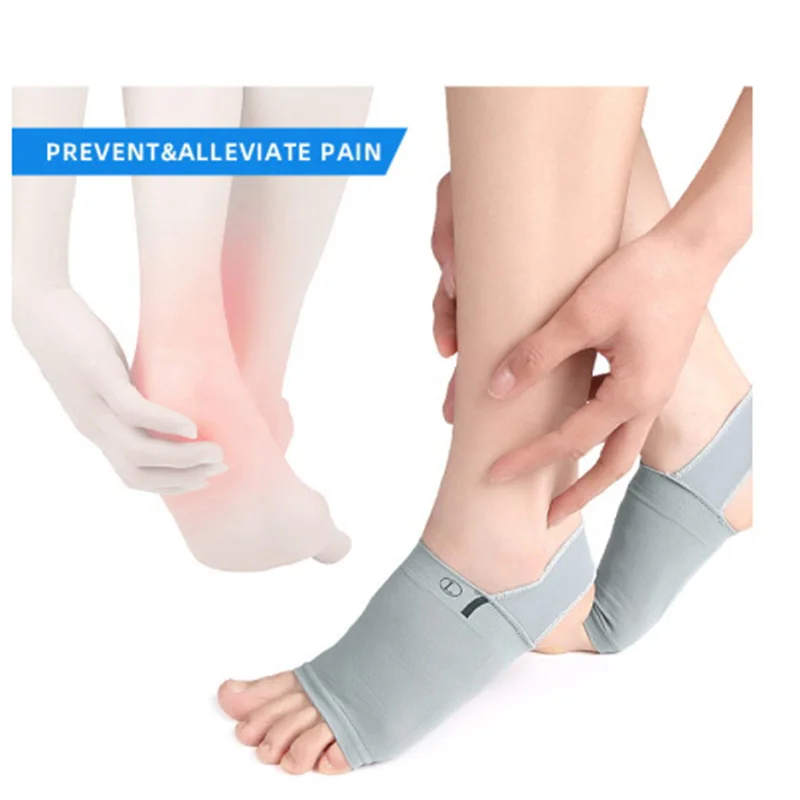 

Sdotter Valgus Sole Pads Arch Support Sleeves Plantar Spurs Foot Care Flat Foot Pain Relief Sleeve Socks Orthopedic Insole Pads