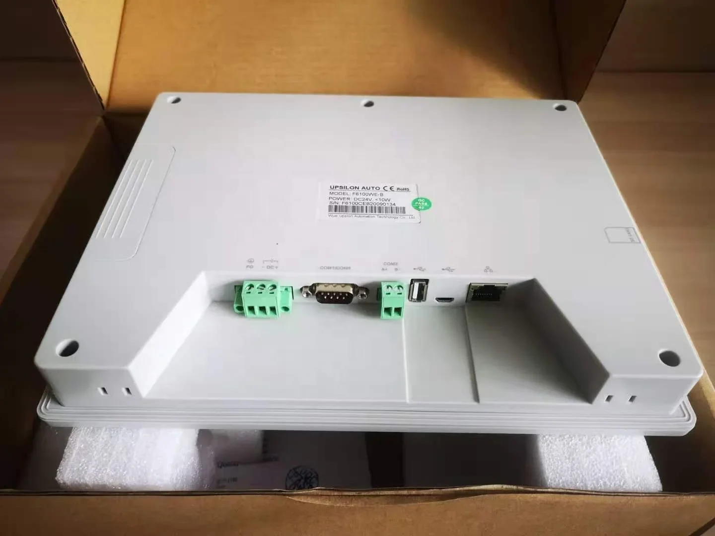 Программное обеспечение F6100WE Промышленная Автоматизация Hmi с Ethernet