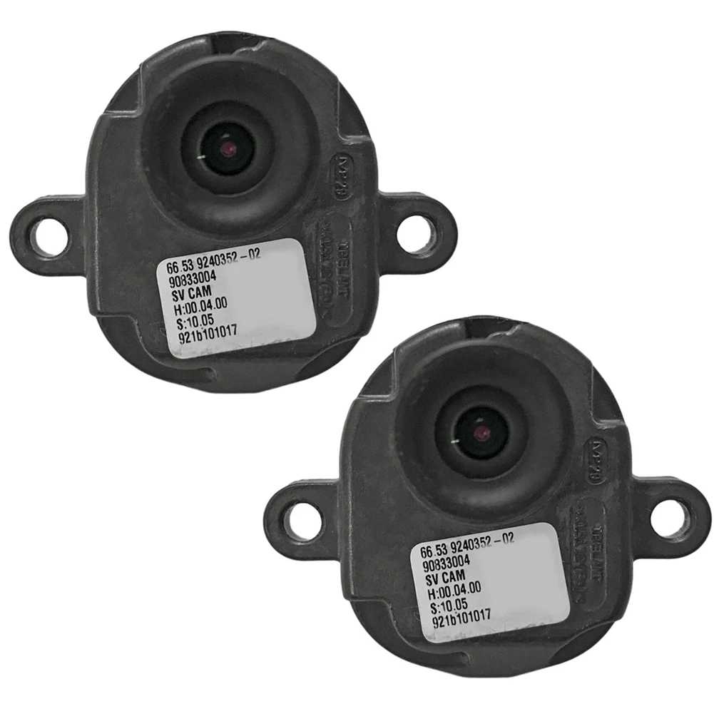 

2 шт. 66539240352 Автомобильная камера бокового вида для BMW X5 E70 X6 E71 F01 F02 F06 F07 F10 F11 F12 F13 F30 F80 / 3 4 5 6 7 серии