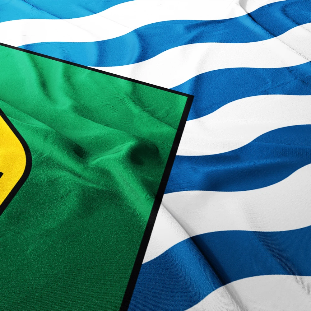 Канадский флаг Ванкувера (Канада) 3 фута x 5 футов полиэфирный баннер 90*150 см с