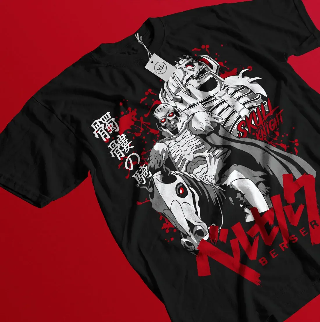 Винтажная Футболка Berserk внутрь рубашка Merch 90s Культовая с красным мечом