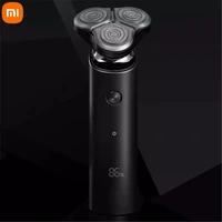 xiaomi mijia mens electric shaver s500 rechargeable 3 heads type c wet dry shaving machine beard trimmer washable double blade