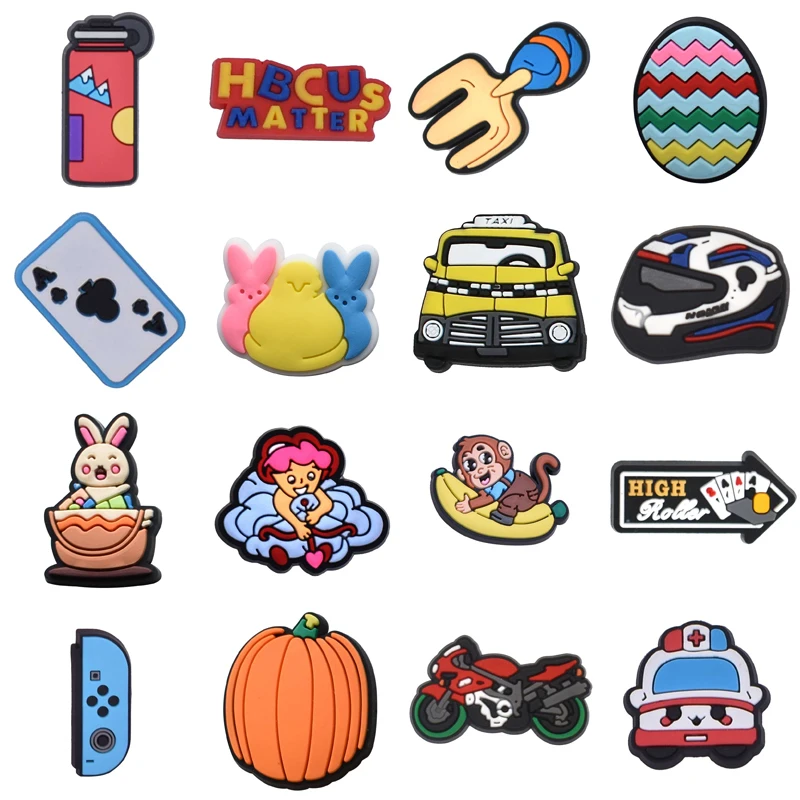 

Women Charm Shoe Charms Accessories Decorations PVC Buckle Decorations for Crocs Wholesale Bulk Gifts Pins Shoes Accessories