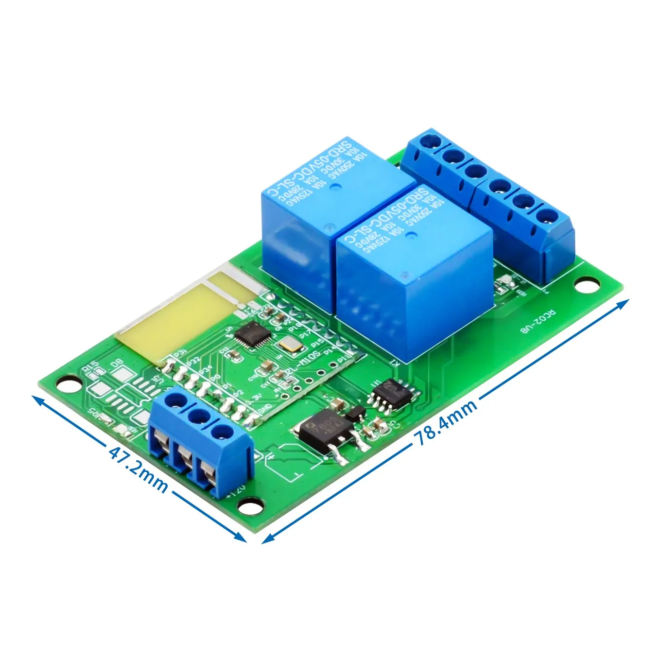 2-канальный релейный модуль для Bluetooth 4 0 BLE Apple Android Phone IOT