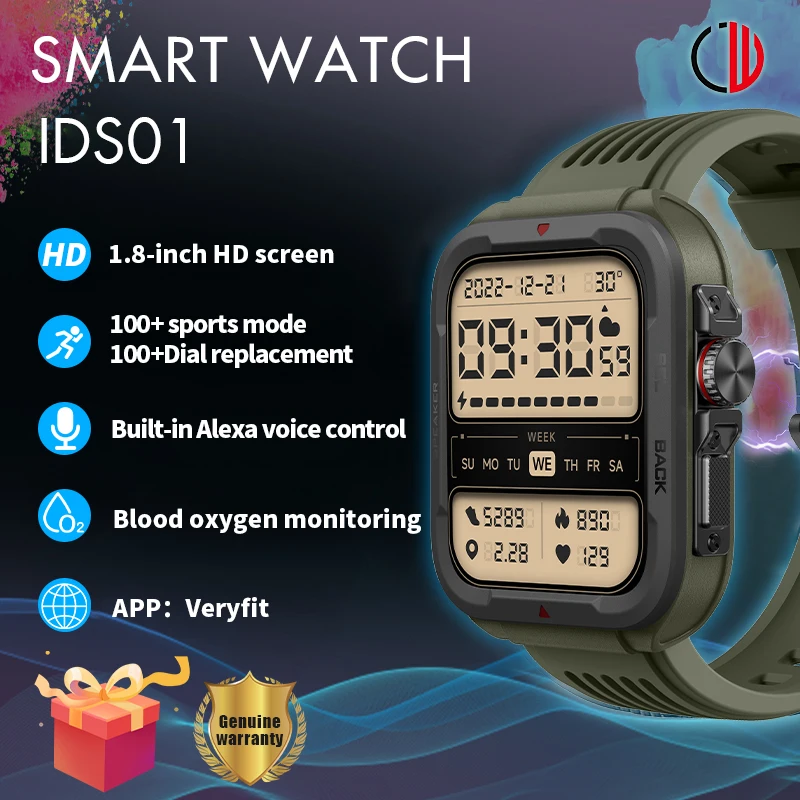 

Смарт-часы JWMOVE для спорта на открытом воздухе для мужчин и женщин Смарт-часы Alexa встроенные водонепроницаемые спортивные часы 5ATM Смарт-часы FitnessTracker