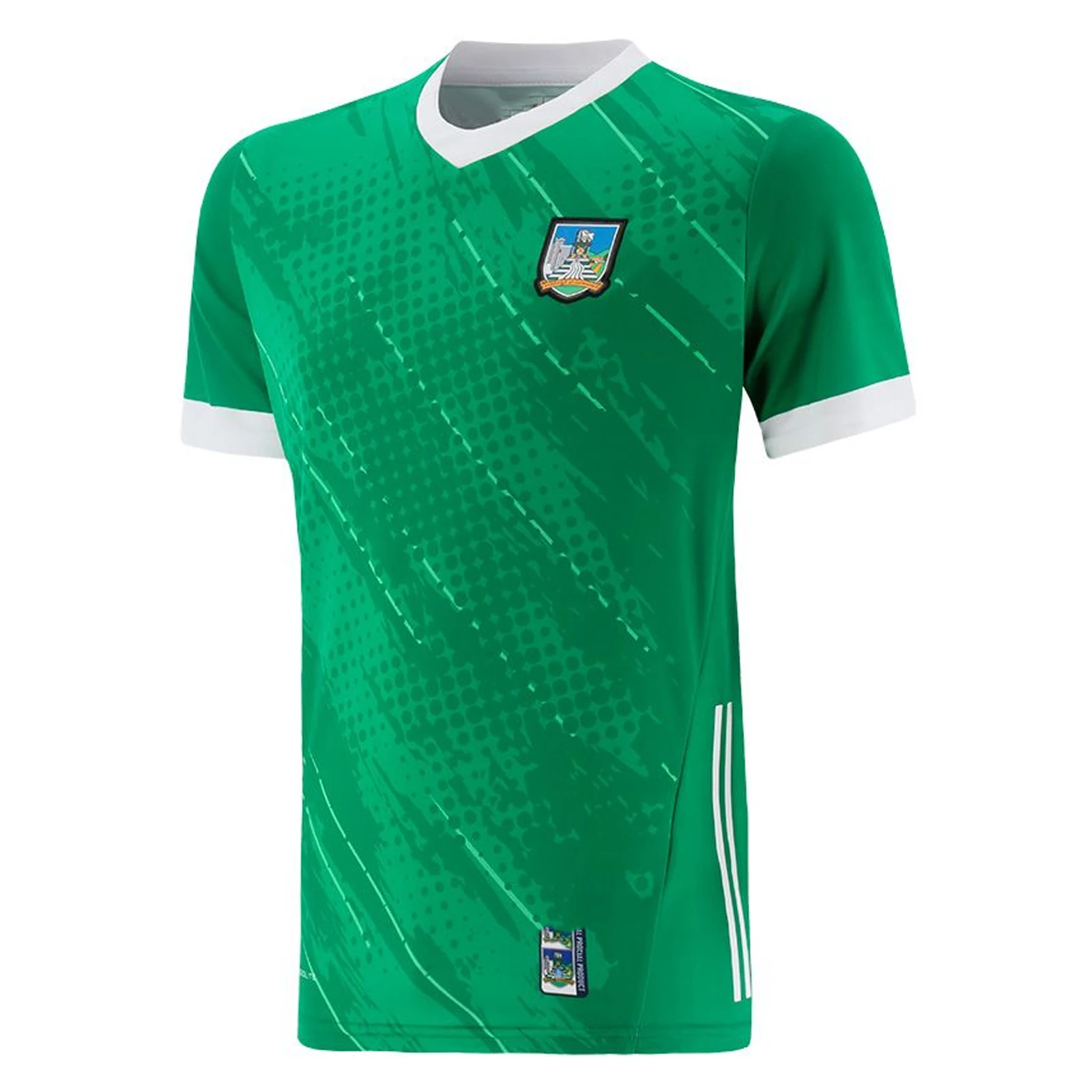 

2023 Limerick GAA 3 полосатый домашний трикотаж