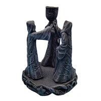 goddess candle holder 7 tall resin sculpture antique statue candlestick tealight stand for dinning party