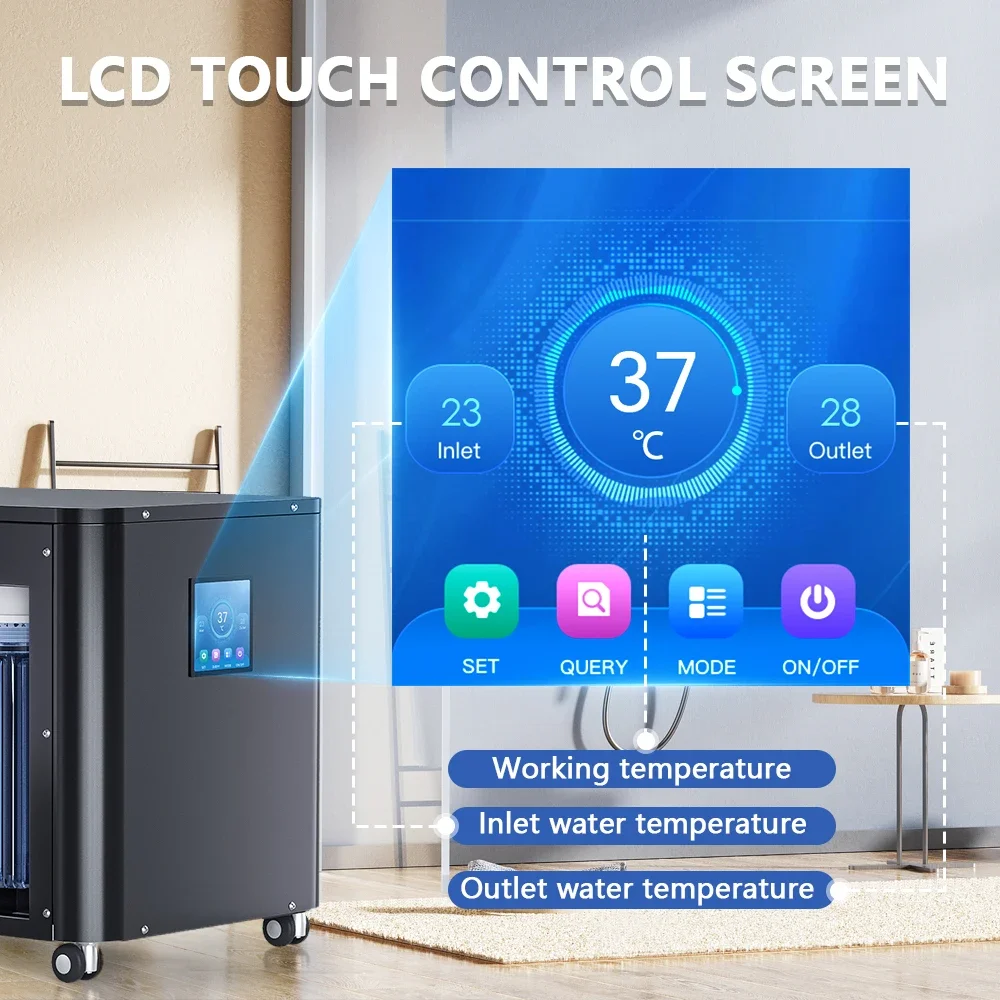 1 л.с. охладитель с холодным погружением ледяная ванна терапевтическое