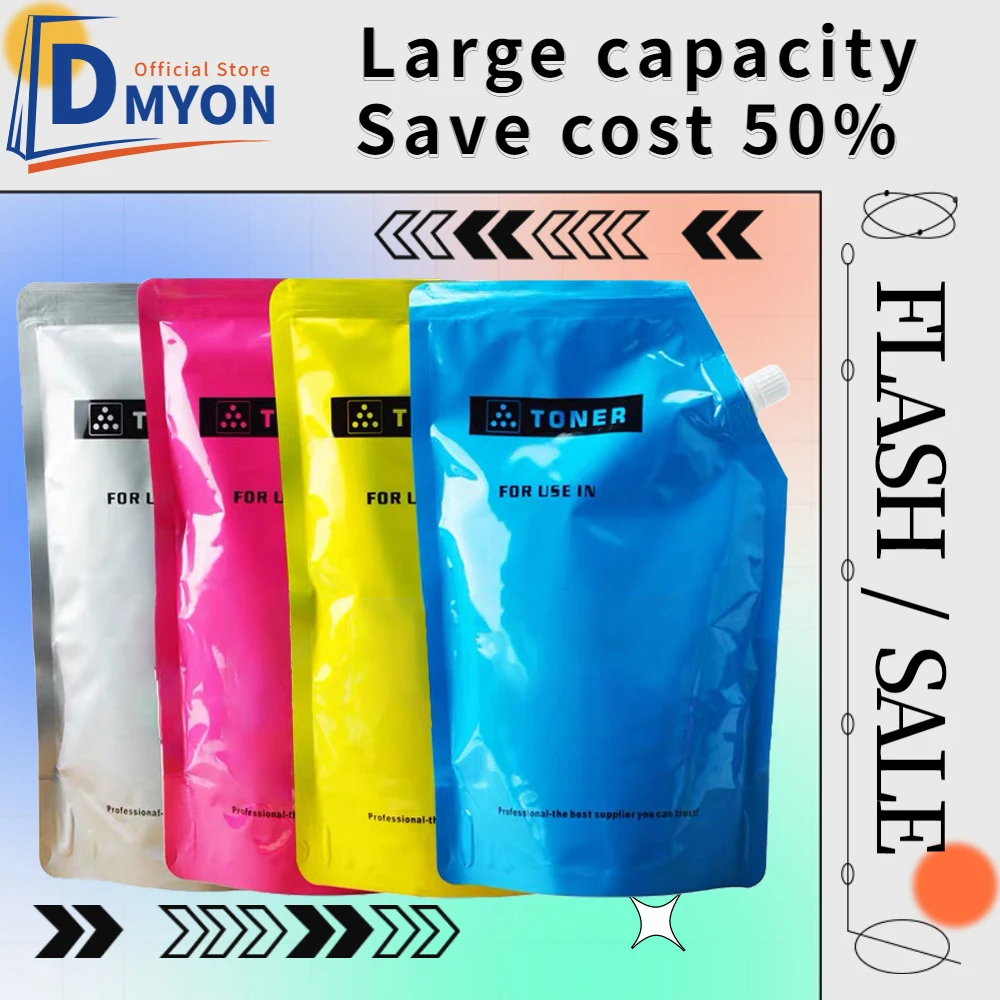 

DMYON Toner Powder Printable 20000 Pages Compatible for OKI C5500 C5800 C5900 C 5500 5800 5900 Printer Toner Cartridges