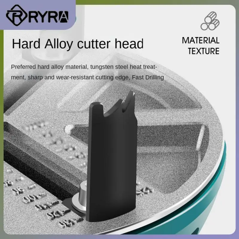 Alloy Cutting Head Triangular Handle Drill Bit Multifunctional Hole Opener Universal Hole Drill Electric Hammer Drill Adjustable