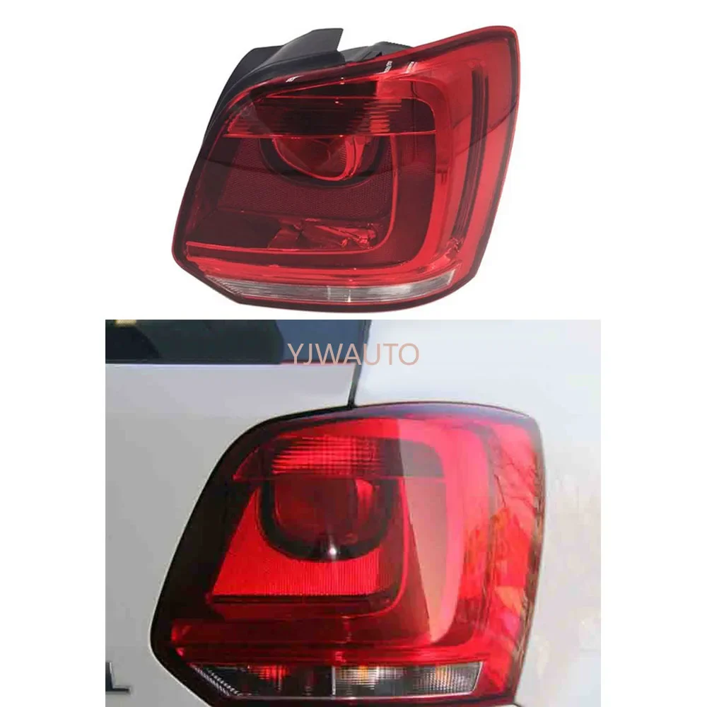 Фото Для VW Polo Vento Virtus 2013, задний фонарь автомобиля, задний фонарь в сборе, автоматический задний фонарь, стоп-сигнал, указатель поворота, противотуманная фара заднего вида №4