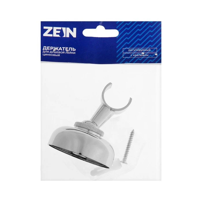 Держатель для душевой головки ZEIN Z60 регулируемый цинковый 6996270 Конструкция и ремонт сантехника аксессуары Для ванной Крепежные кронштейны Кран.