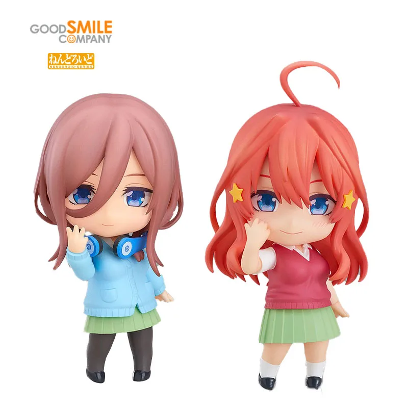 

Аниме-фигурка из ПВХ, NENDOROID 1306 Nakano Miku 1546 Nakano Itsuki