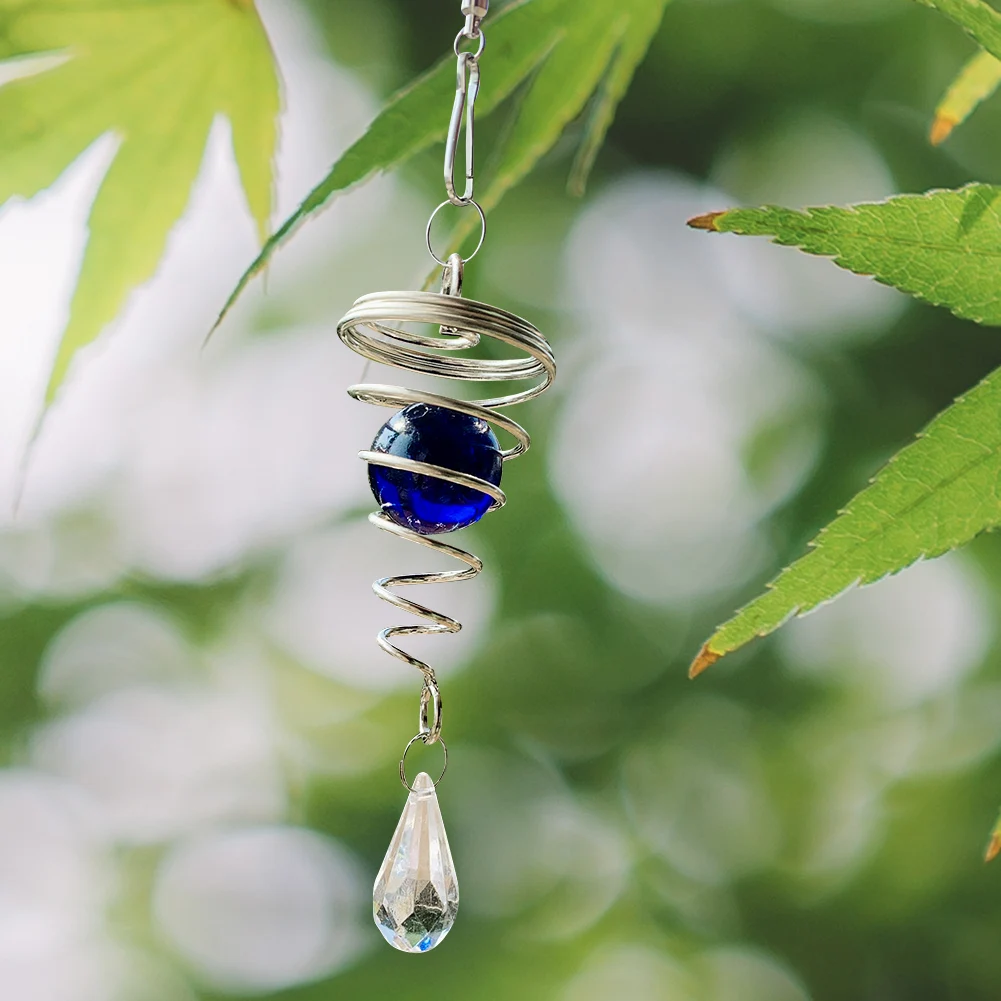 

Подвесные ветряные колокольчики из нержавеющей стали с хрустальным шариком