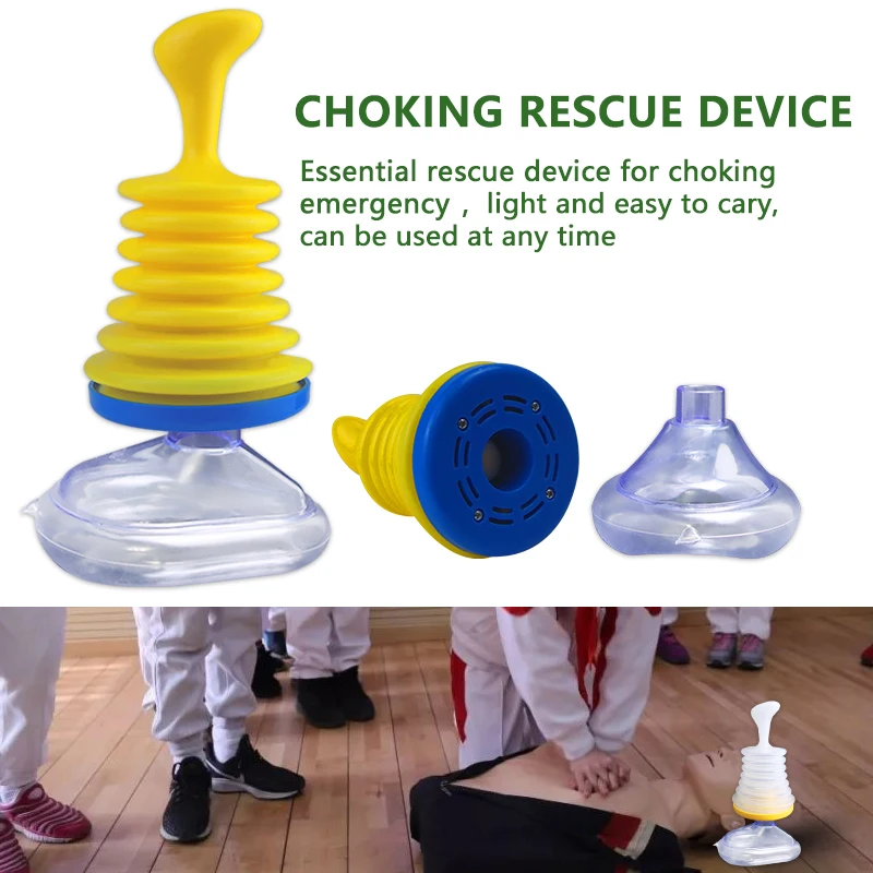 

3PCS/Set Choking Rescue Device Portable Breath Trainer Household First Aid Kit Anti Suffocation Device for Adult and Children
