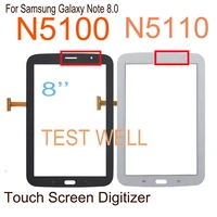 8 test glass for samsung galaxy note 8 0 n5100 n5110 gt n5100 gt n5110 touch screen digitizer glass sensor replacement not lcd
