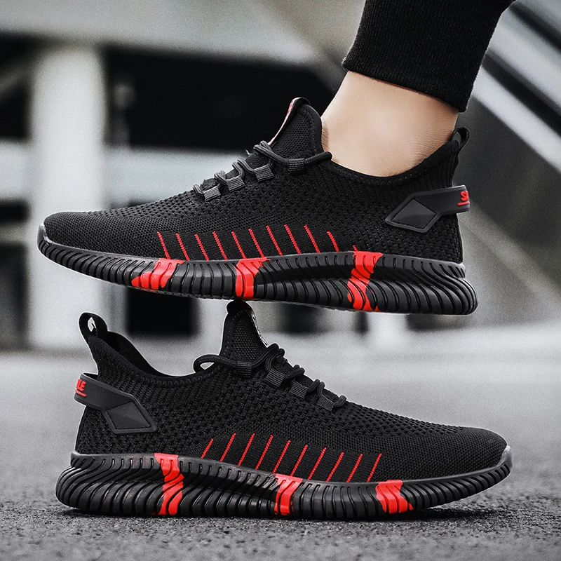Summer Light Breathable Running Shoes Man Sneaker 2022 Hot Sale Cheap Men Sport Shoes Slip on Casual Loafers Outdoor Trainers