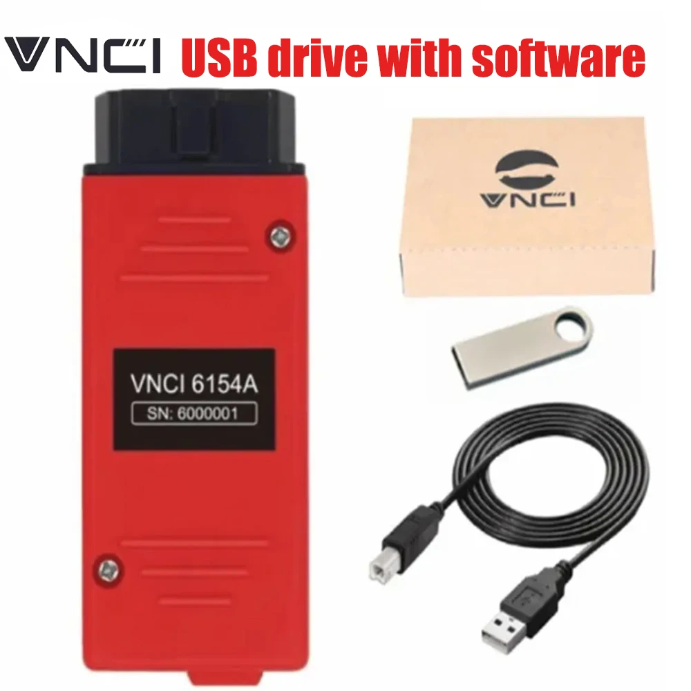 

VNCI 6154A VNCI6154A Поддержка последней версии программного обеспечения ODIS и CAN FD DoIP Протокол оригинального привода лучше, чем SVCI 6154