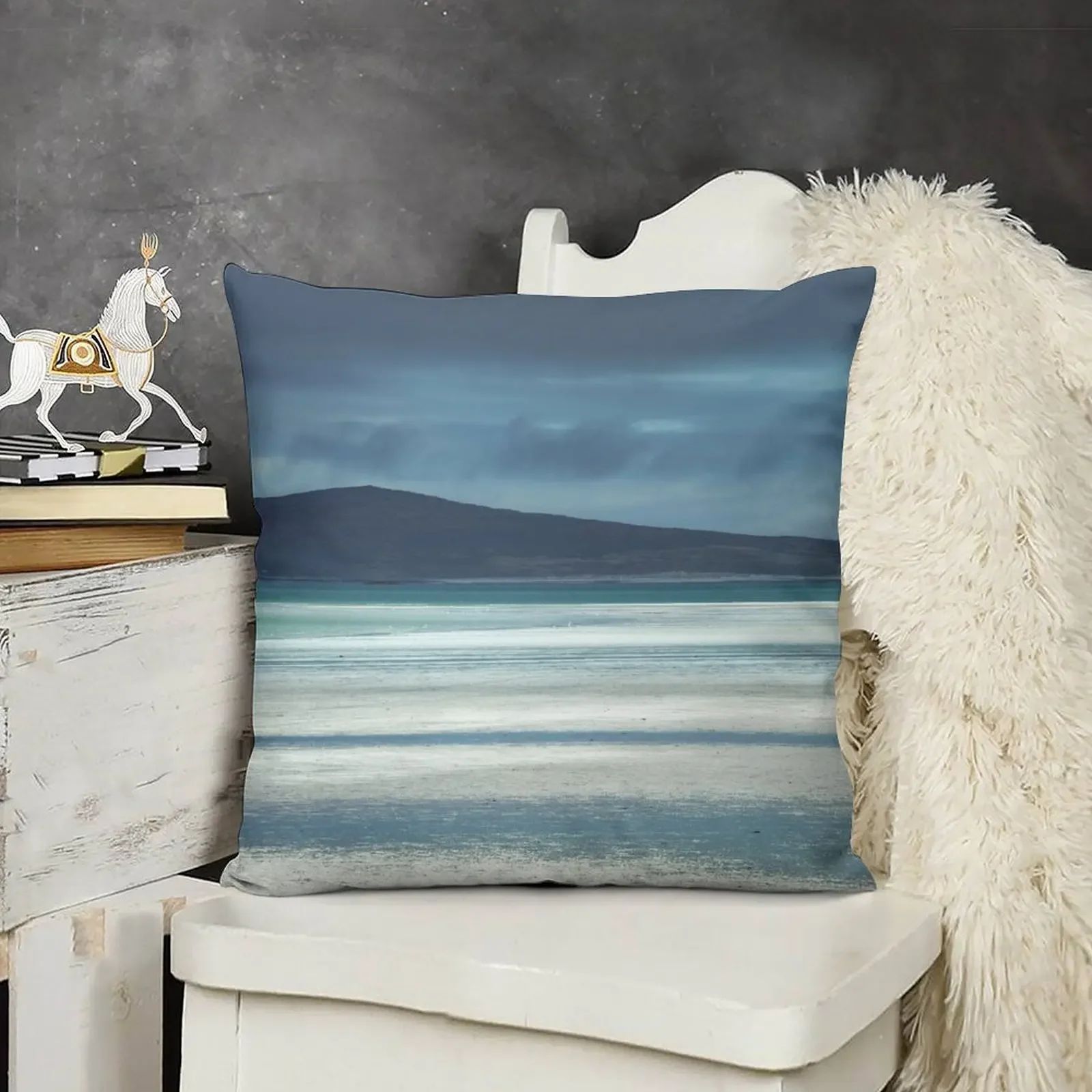 Наружная подушка Hebrides North Uist Clachan Sands Scotland наволочка для дивана чехлы диванов