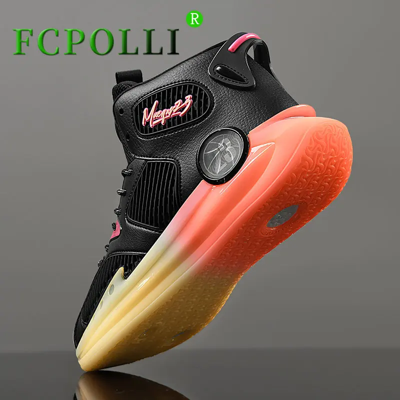 

New Cool Mens Basketball Sneakers Top Quality Sport Shoes Men Anti-Slippery Male Athletic Shoe Outdoor Sneakers for Man