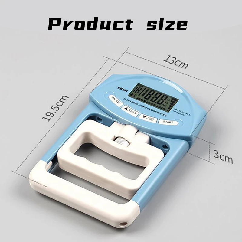 Цифровой Ручной динамометр измеритель мощности с ЖК-дисплеем и USB разъемом прост