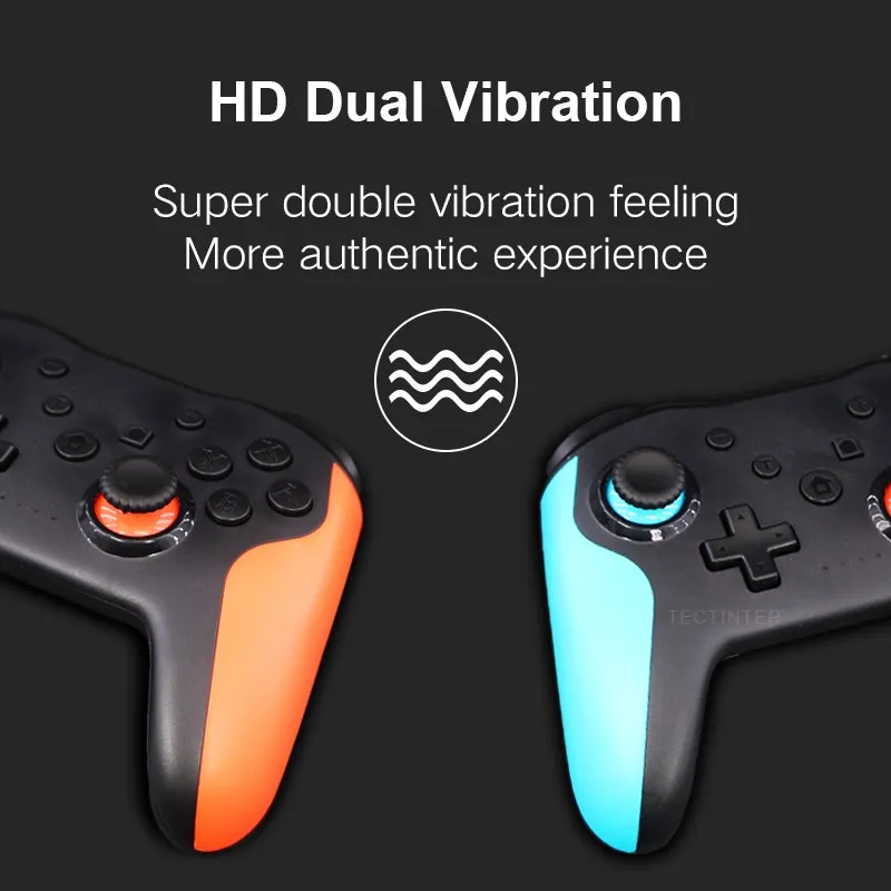 Беспроводной контроллер с поддержкой Bluetooth 2 4G совместимый консолью Nintendo Switch Pro ПК