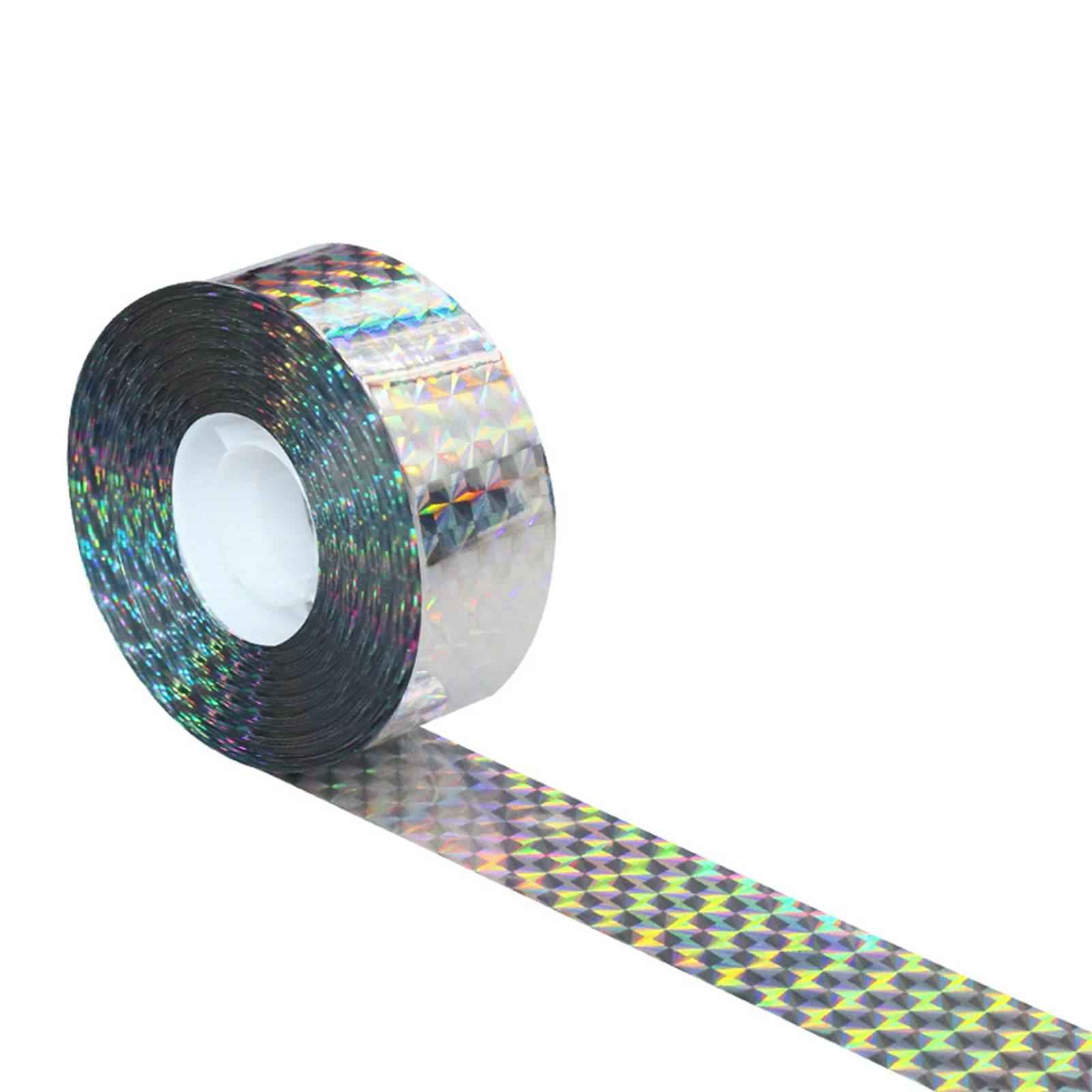 

Deterring Farm Hanging Double Sided Patio Reflective Ribbon Scare Tape Duck Outdoor Protect Crops Practical Bird Repellent