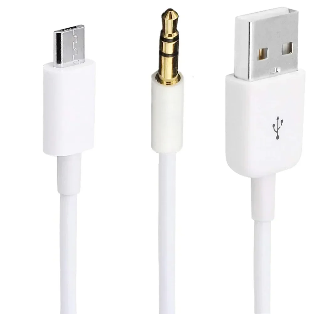 Кабель 2 в 1 - соединительный кабель Mini Micro USB и стандартного аудиоразъема 3 5 мм Aux