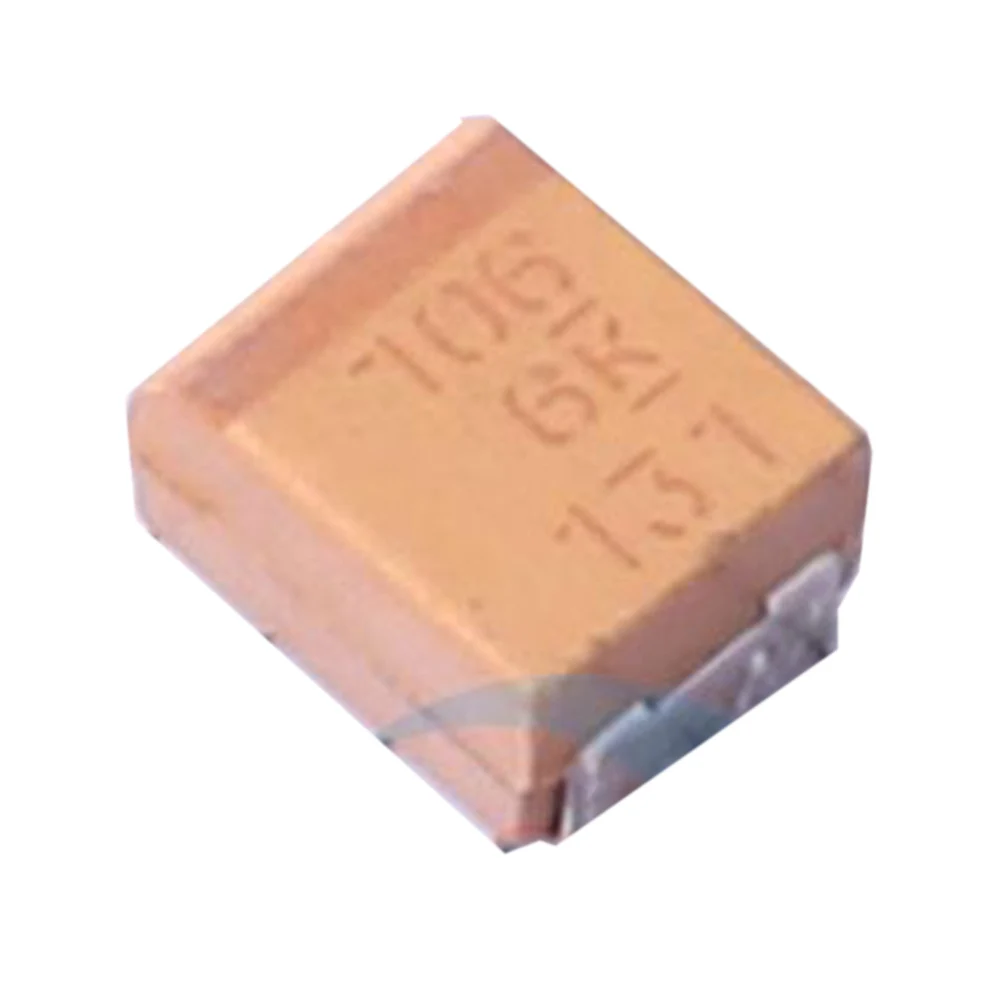 

Упаковка из 10 танталовых конденсаторов T491B106K006AT 10 мкФ 10% 6,3 V 1411 поверхностное Крепление: RoHS, режущая лента